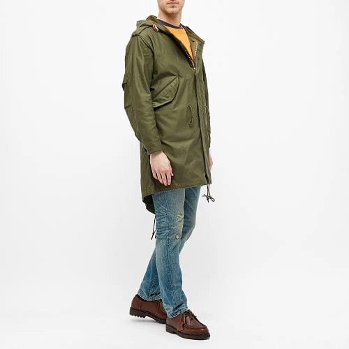 The Real McCoy's M-1951 Parka Jacket in Olive Green : UK at The Real McCoy's M-1951 Parka Jacket in Olive Green : UK at
